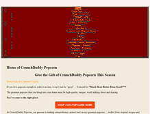Tablet Screenshot of crunchdaddy.com